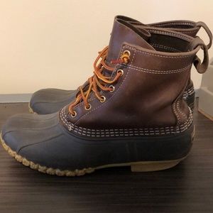 LL Bean duck boots